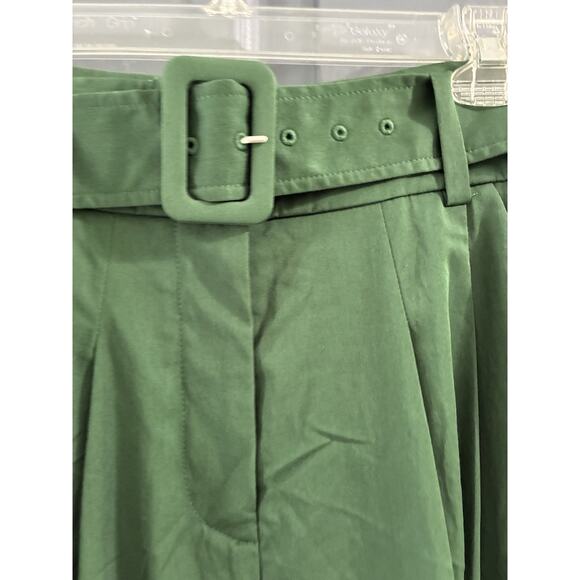 Veronica Beard Maliyah Wide Leg Pant in Forest size 4 - Picture 4 of 13